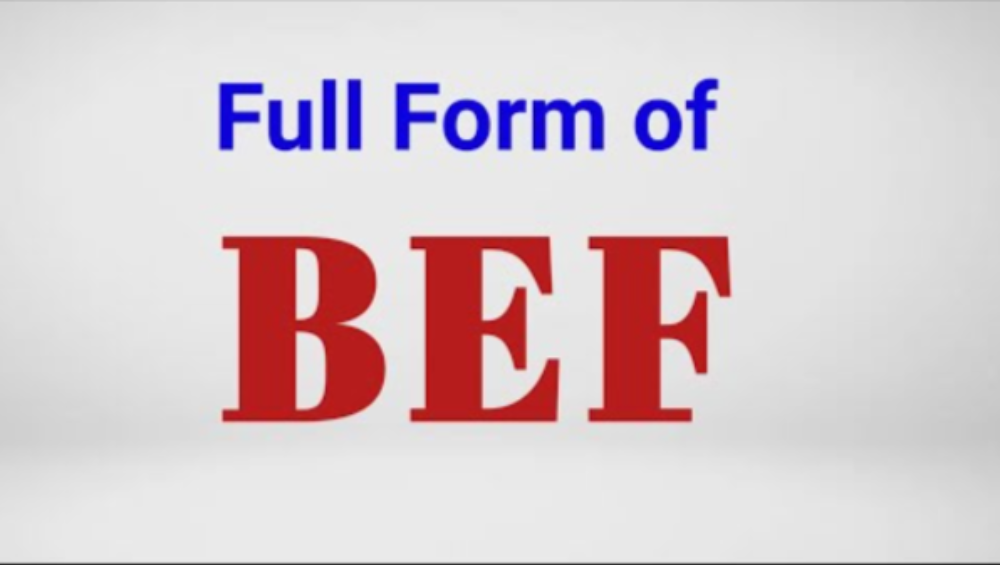What is BEF Full Form in Banking?